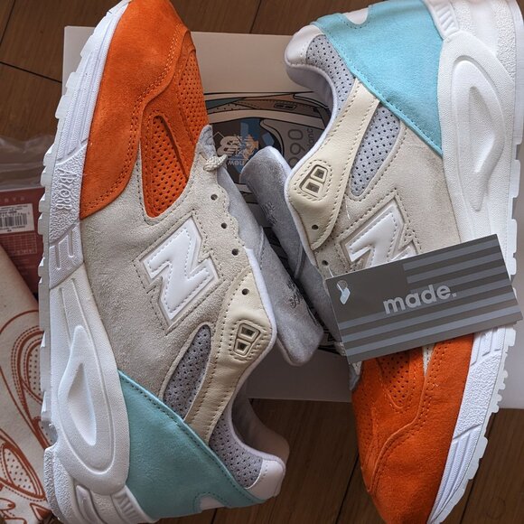 New Balance 990v2 Kith Cyclades M990KC2 NEW - Size 10 - Picture 3 of 6